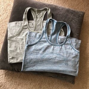 TWO Lululemon Swiftly Tech Racerback Tanks
